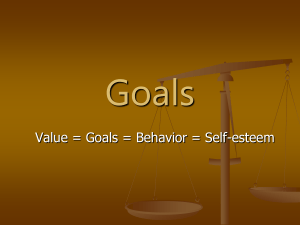 Goals Powerpoint