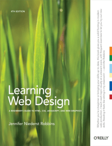 Learning Web Design  A Beginner's Guide to HTML, CSS, JavaScript, and Web Graphics ( PDFDrive.com )
