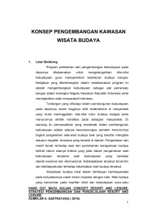 PENGEMBANGAN KAWASAN WISATA BUDAYA