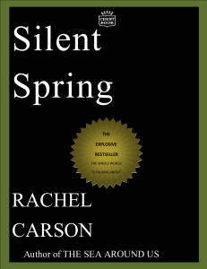 Silent Spring-Rachel Carson-1962
