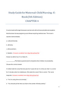 Study Guide for Maternal-Child Nursing - E-Book (5th Edition) CHAPTER 4. Answers Fully Explained