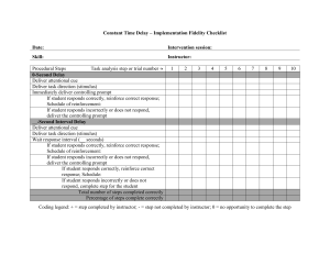 CTD Checklist