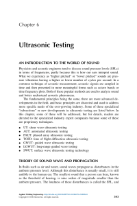 ultrasonic testing2016