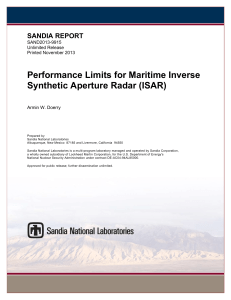 Performance limits for maritime ISAR