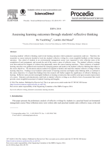 assessing-learning-outcomes-through-students-reflective-thinking