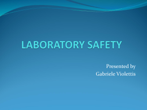 lab safety assessment.
