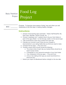 Food Log(1)
