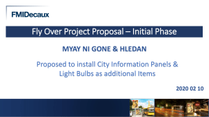 Flyover Project site survey