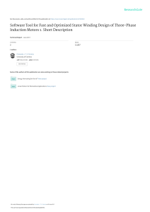 Stator Winding Design Software: BobiSoft Technical Report