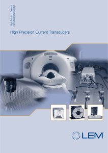High Precision brochure