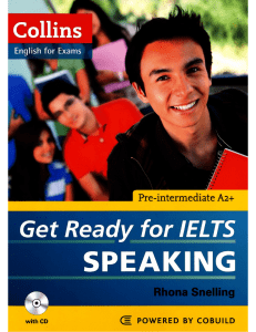 Get Ready for IELTS Speaking Pre-Intermediate A2+ (ORG)