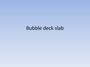 bubble deck slab