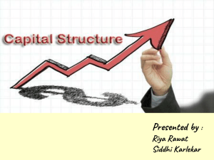 capital-structure-theories (Riya&Siddhi)