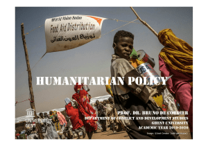 K001297 humanitarian policy 