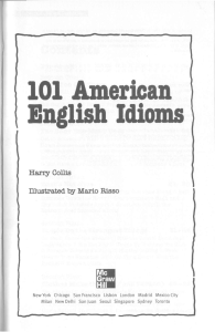 McGraw-Hill 101 American English Idioms - 135p