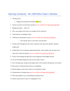 Herzing University Nu 208 Patho Exam 2 Review. All Answers Provided