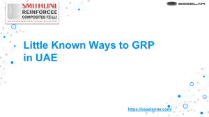 Little Known Ways to GRP in UAE
