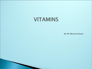 Vitamins ppt