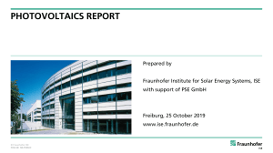 Photovoltaics-Report