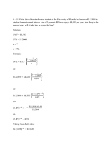 4 - 19 solution (Essential Of Managerial Finance 14e By Scott Besley)