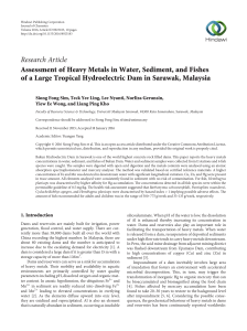 assessment of heavy metals