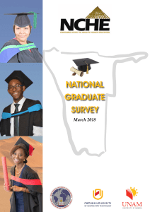 NatioNal Graduate Survey 