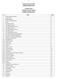 1.TMS General School Policy (Umalusi 8) - Copy