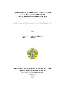 laporan magang bank bni pdf