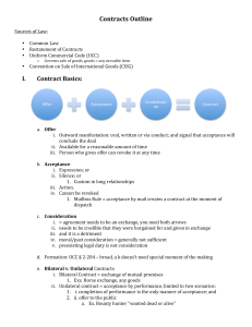 Contracts-Outline-Woodward