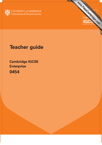 0454 enterprise teacher guide web