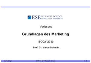 Grundlagen Marketing I - www.e-teachers.de