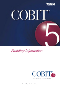 cobit 5 enabling information