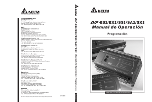 DELTA IA-PLC DVP-ES2-EX2-SS2-SA2-SX2 PM SP 20110630