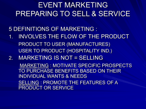 Event Management marketing