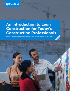 Introduction To Lean Construction
