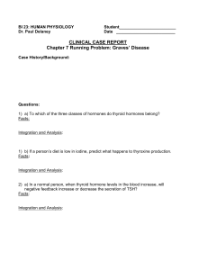 Case Report Chapter 7, Graves' Disease (1)