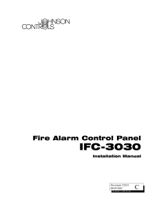 installation manual IFC 3030