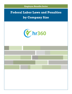 Federal Labor Law Penalties by Company Size
