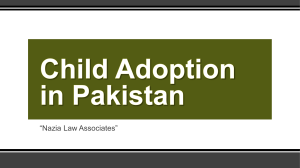 Simple And Easy Way For Child Adoption Process in Pakistan