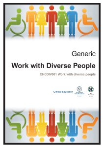 Study Guide - Work with diverse people v1.1 180828