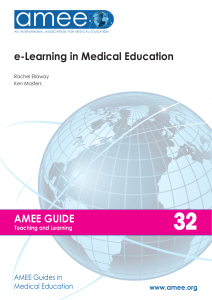 e-Learning in Medical Education guide