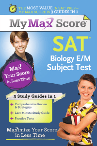 2013-My-Max-Score-SAT-II-Biology
