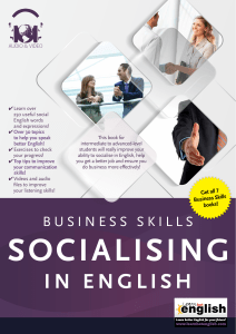 Business Skills Socialising in English - 2016