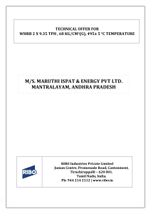 MARUTHI ISPAT & ENERGY (P) LTD-TECHNICAL OFFER - 19B-455-REV  NIL