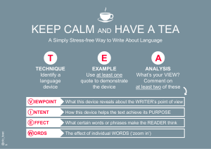 Keep Calm and Have a TEA