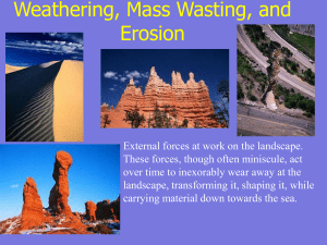 Erosion and Fluvial