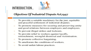 Industrial Law
