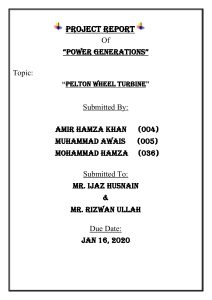 PG Report - Pelton Wheel Turbine (04, 05, 36)
