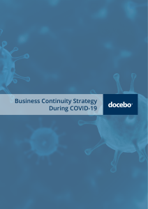 Docebo Business Continuity Strategy COVID-19