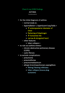 CXR Asthma